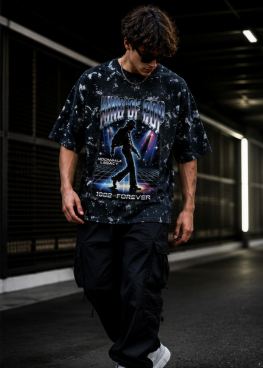 KING OF POP OVERSIZED TEE